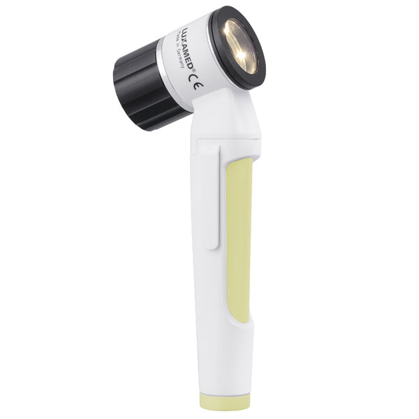 Luxascope Auris LED 2.5 V, amarelo colza