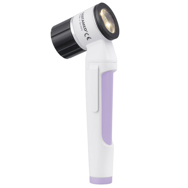 Luxascope Auris LED 2.5 V, lilás delicado