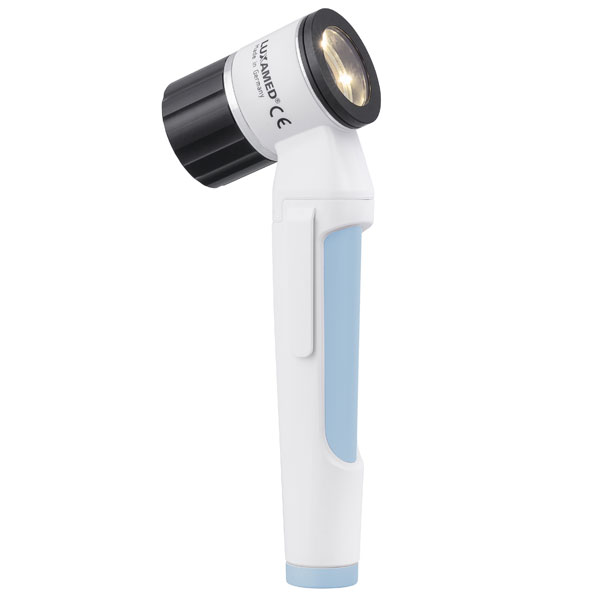 Luxascope Auris LED 2.5 V, azul gelo